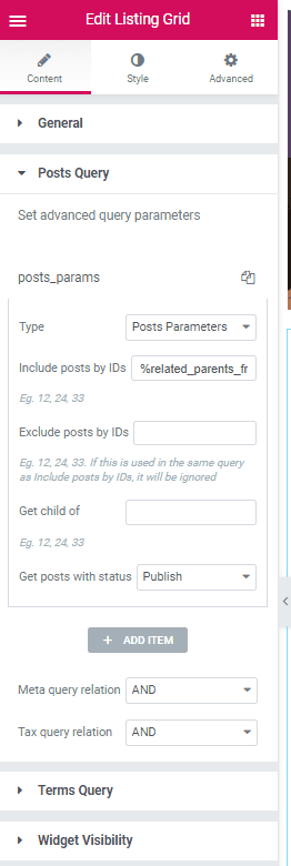 crocoblock author single settings