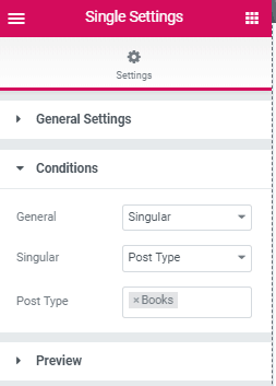 crocoblock single template settings