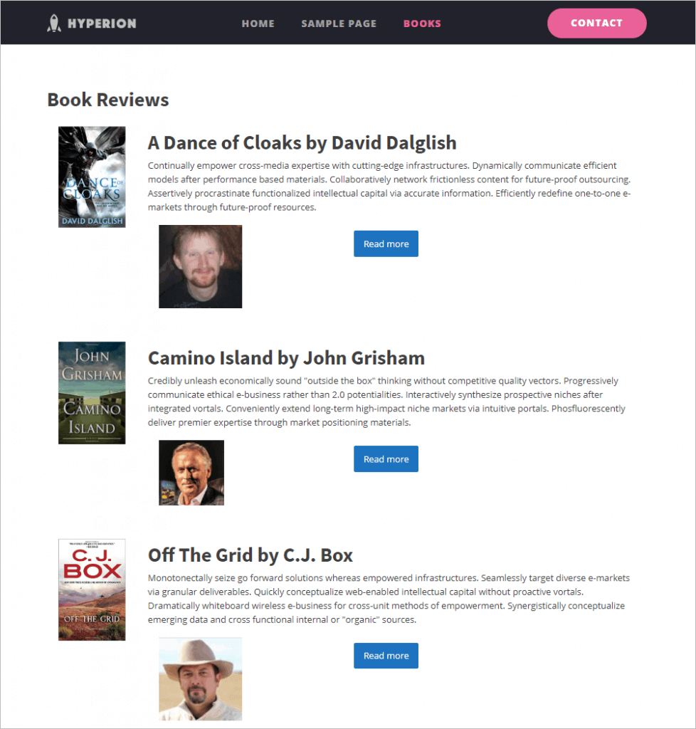 Book Archive With Custom Field