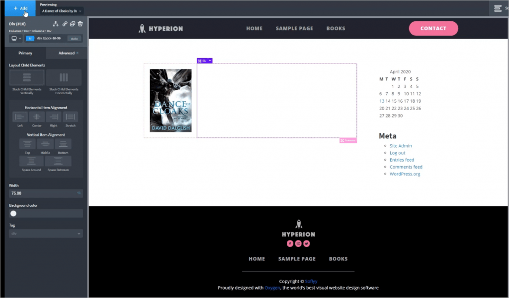 Book Single Feature Image Added