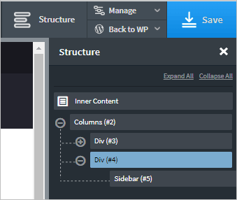 Div That Holds Sidebar