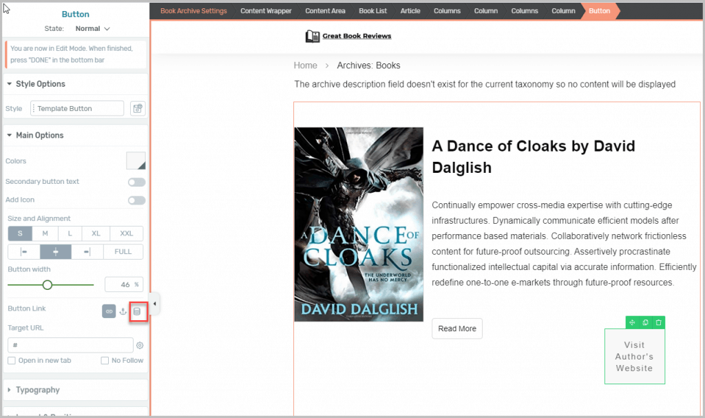 Button Colors Changed