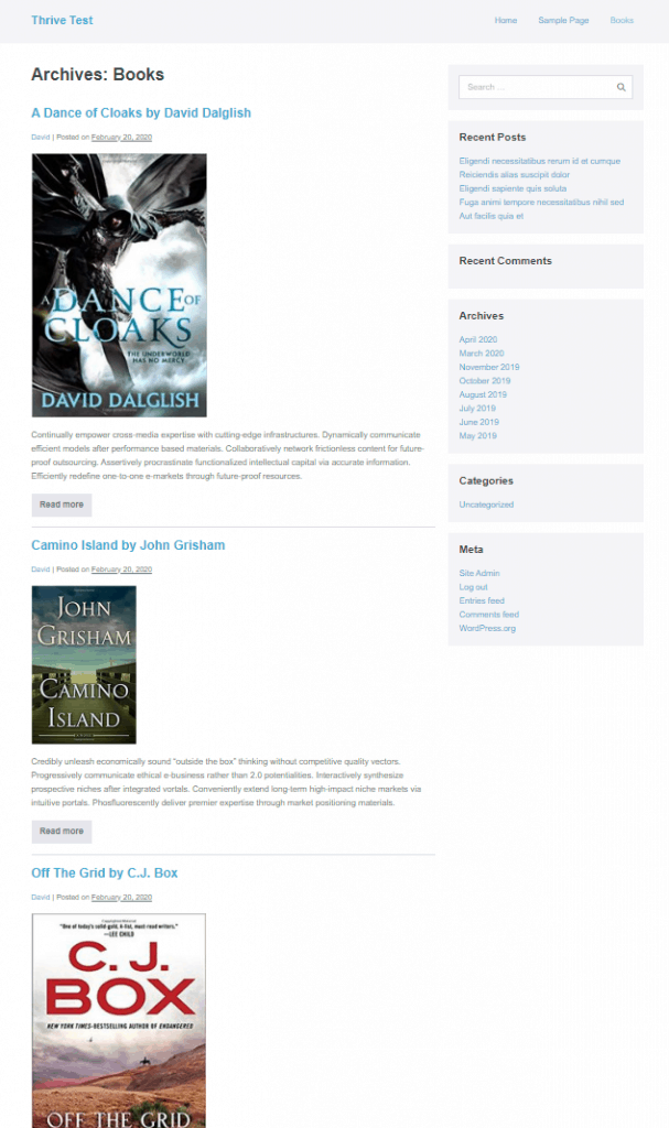 Default Book Archive