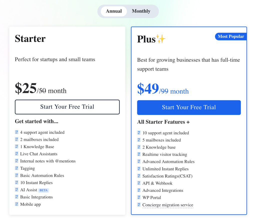 thrivedesk pricing