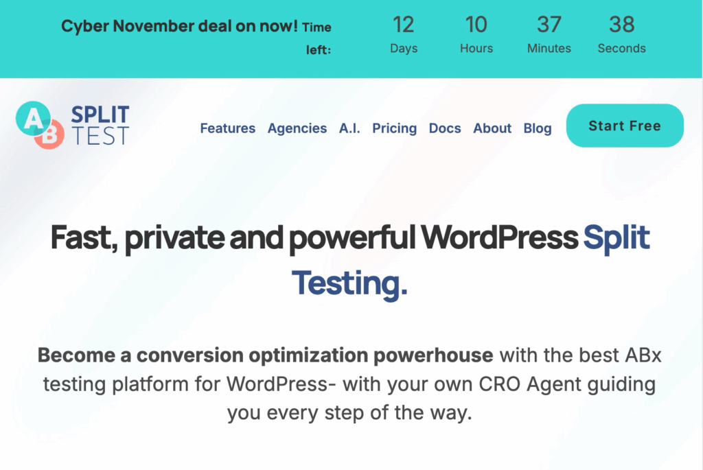 The AB Split Test Website